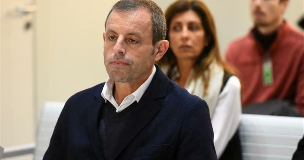 Sandro Rosell en el juicio / EFE