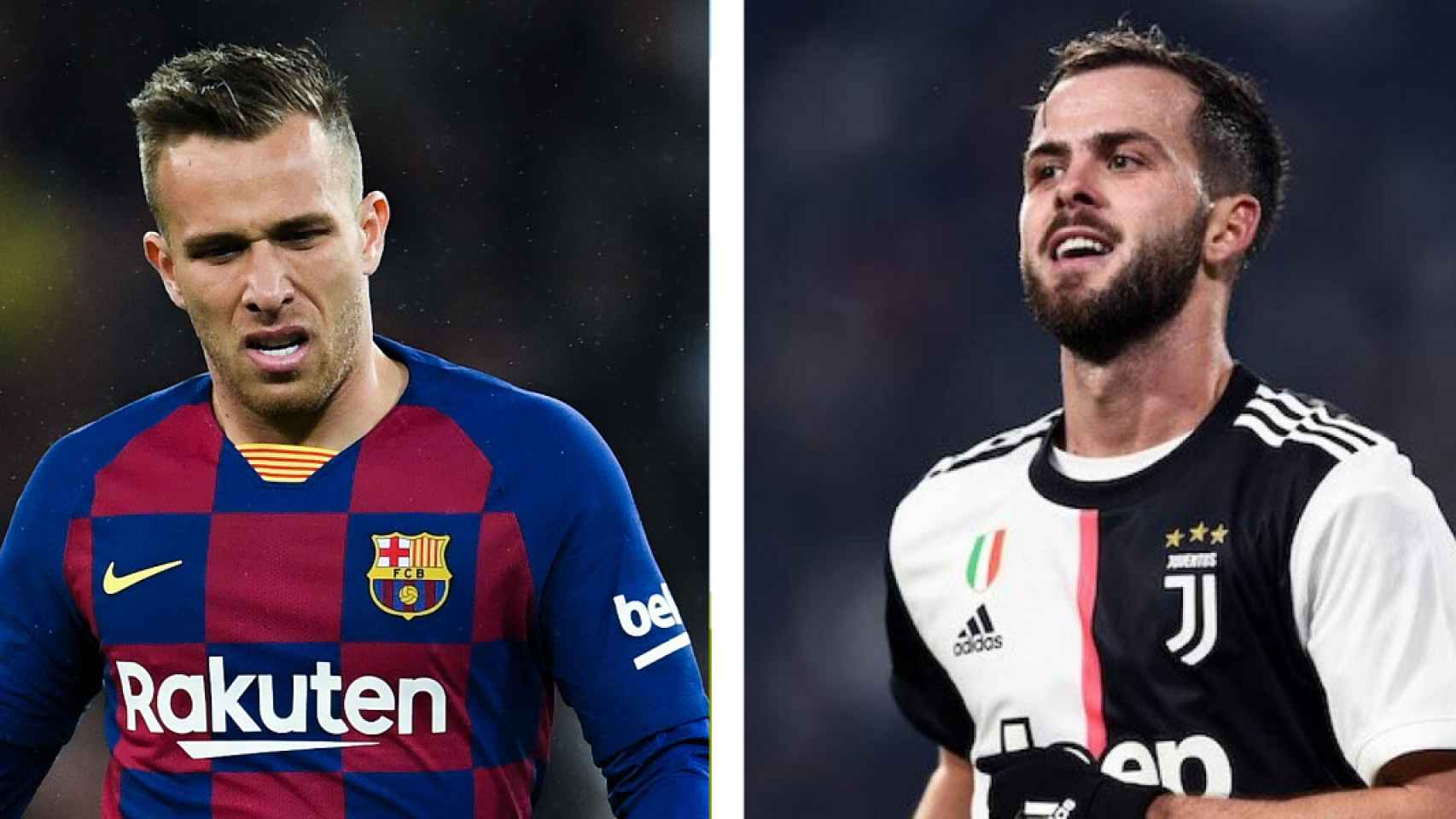 Arthur y Pjanic, en un montaje | Culemanía