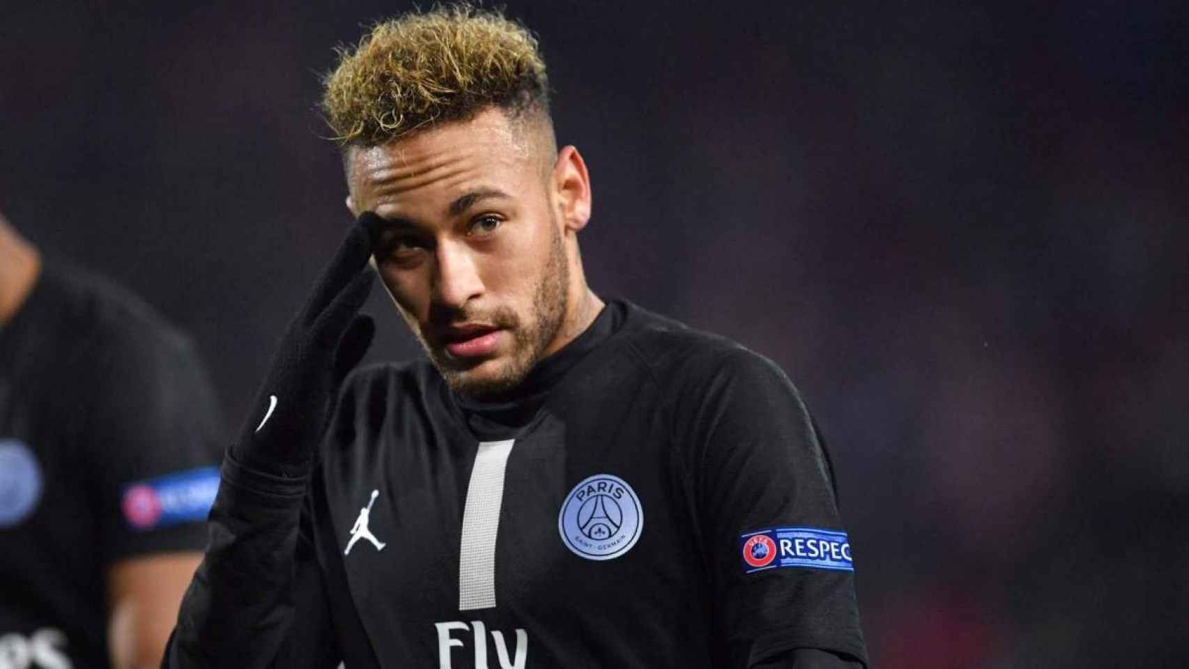 Neymar Júnior en un partido con el PSG / EFE