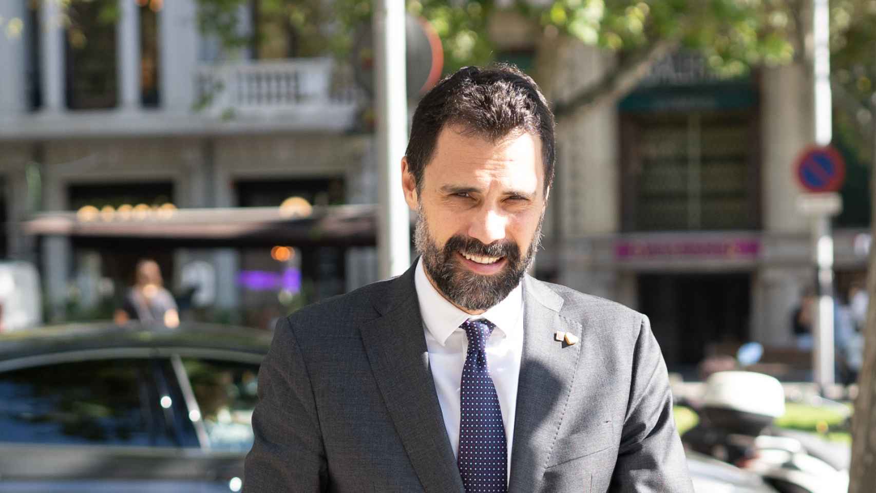 Roger Torrent, durante el Mobility Trends 2022 / LUIS MIGUEL AÑÓN (CG)