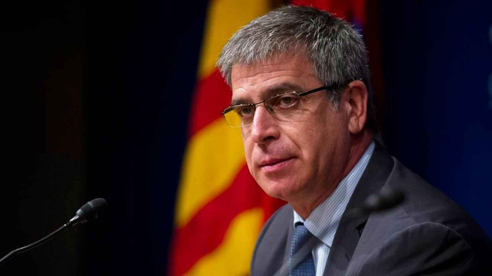 Jordi Mestre, presidente del Gremi d'Hotels de Barcelona, durante su etapa en el FC Barcelona / EFE