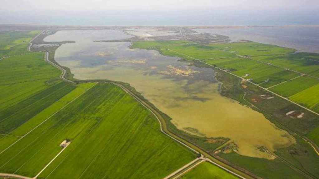 Imagen aérea del Delta del Ebro, en el sur de Cataluña / ARCHIVO