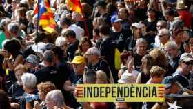 Manifestación de la ANC en la Diada de 2022 / EFE