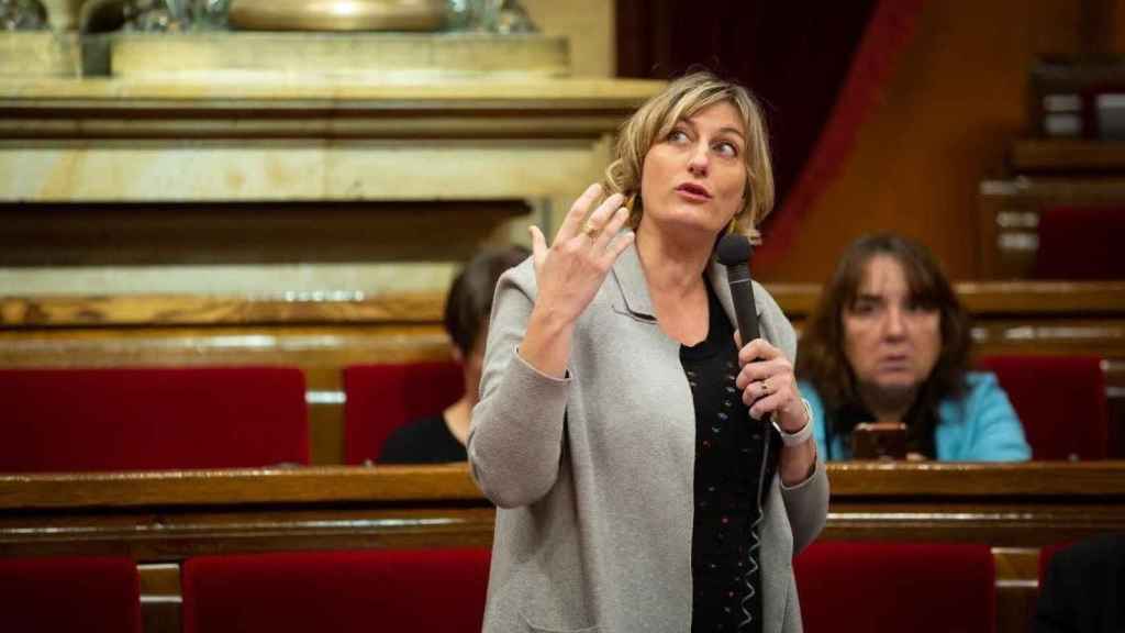 La consejera de Salut del Govern, Alba Vergés, en el Parlament / EP