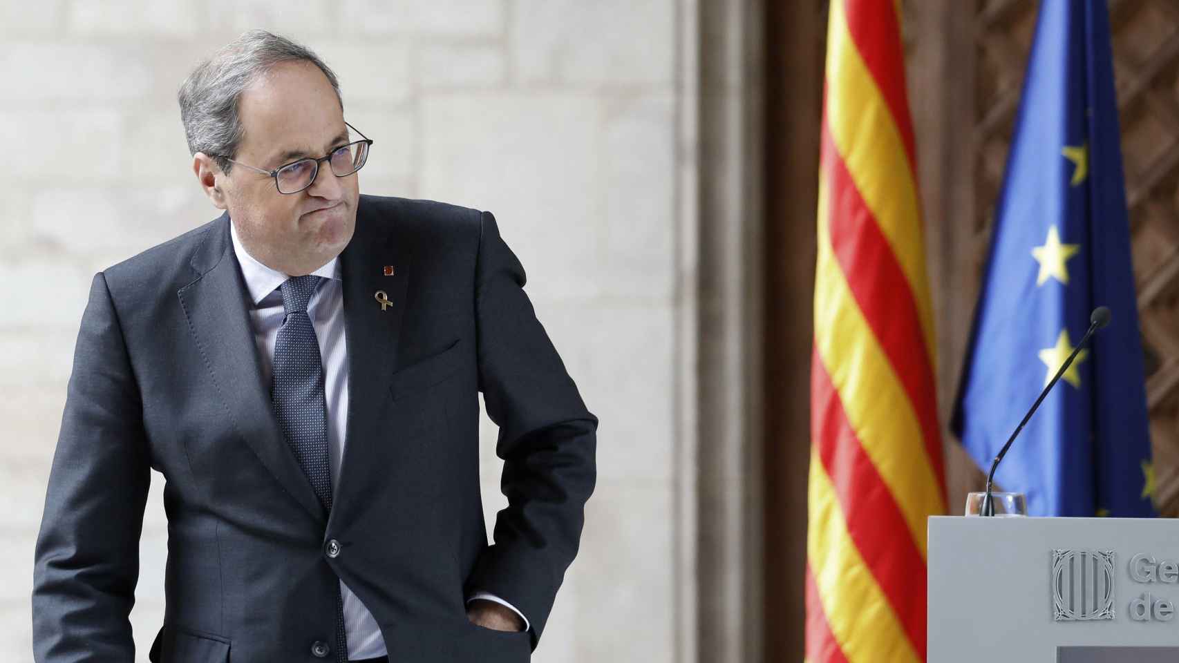 El presidente de la Generalitat, Quim Torra / EFE