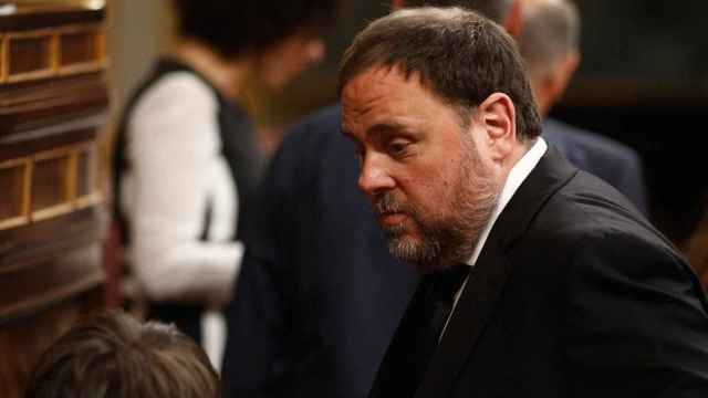 Oriol Junqueras, presidente de ERC, en el Congreso / EP