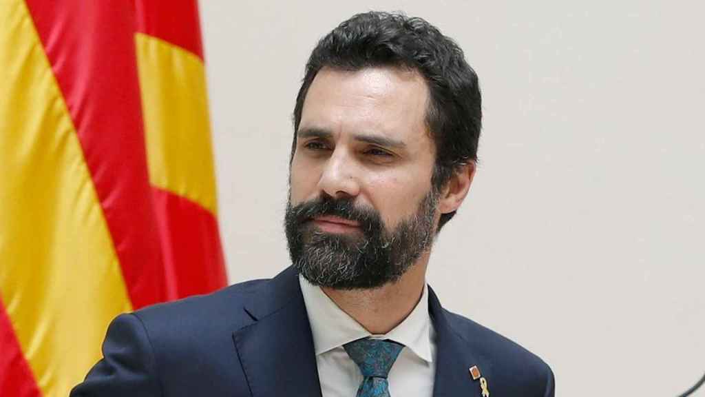 El presidente del Parlament de Cataluña, Roger Torrent / EFE