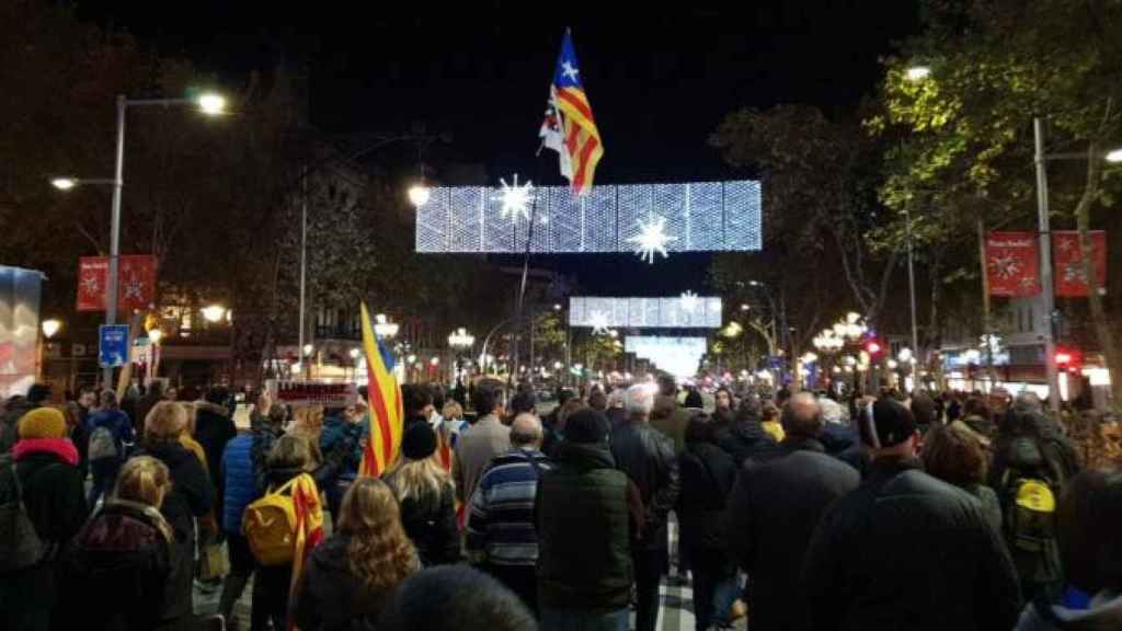 Los CDR cortando el centro de Barcelona / CG