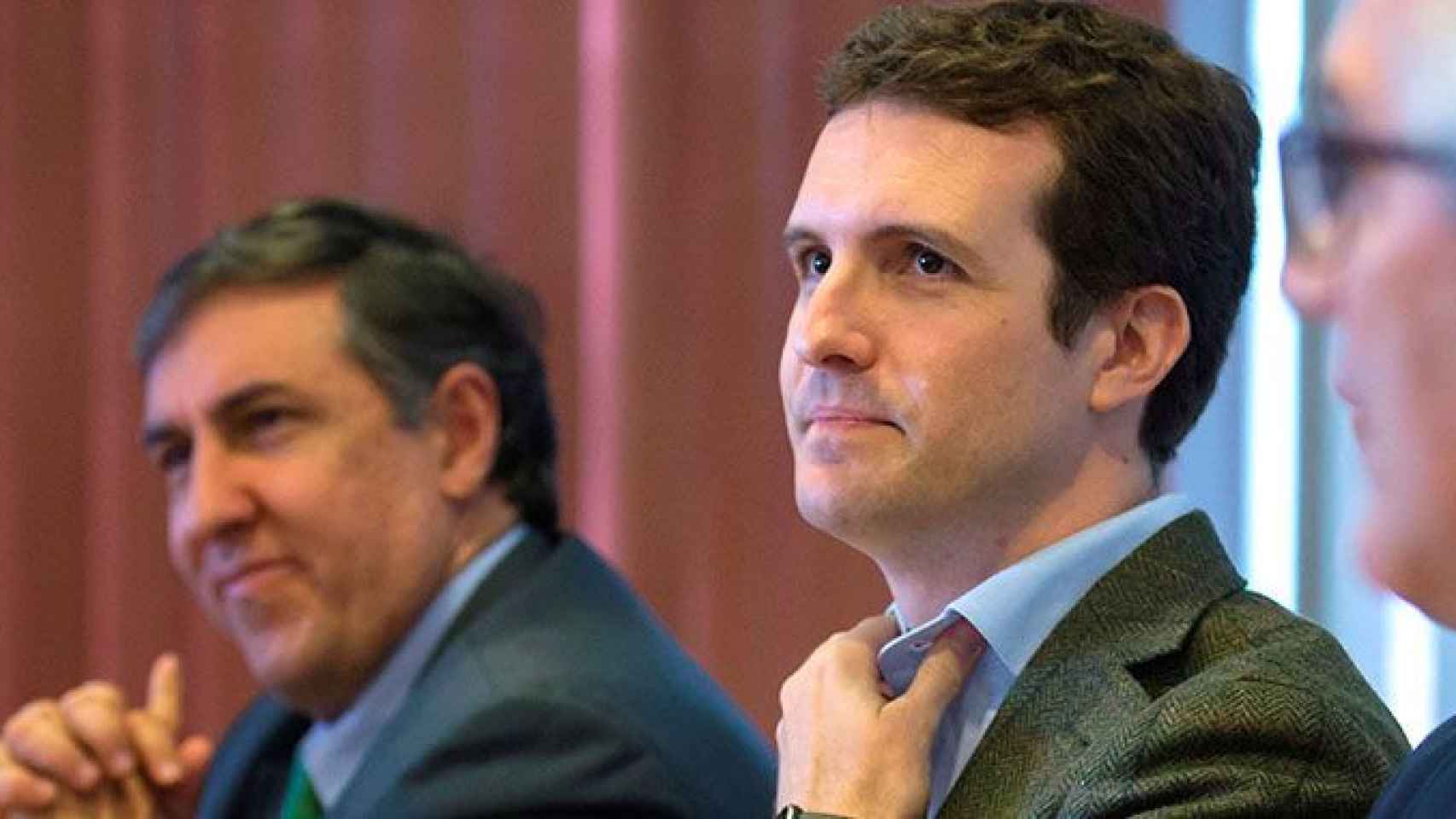 Pablo Casado, vicesecretario de Comunicación del PP y diputado en el Congreso, en una imagen de archivo / EFE