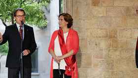 Artur Mas, Ada Colau y Xavier Trias