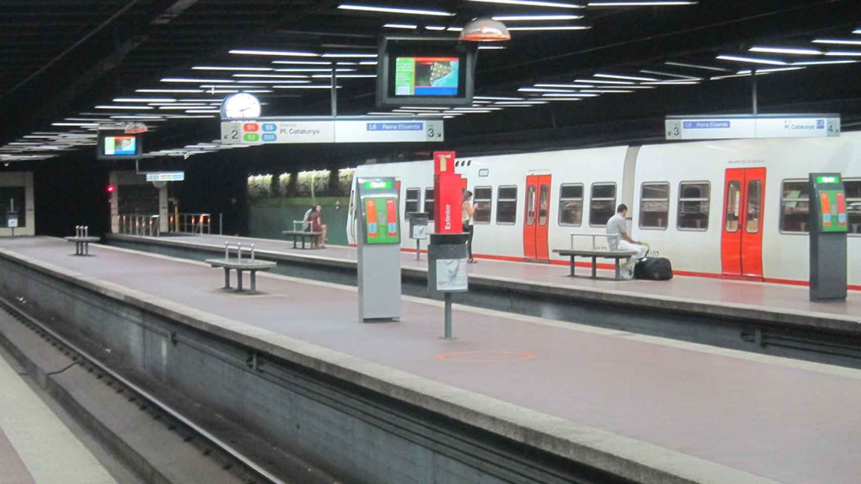 Estación de Ferrocarrils de la Generalitat (FGC) de Sarrià, en Barcelona / EUROPA PRESS