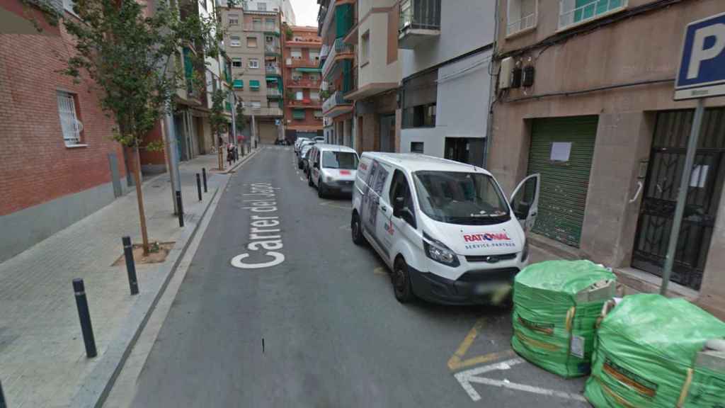 Una calle del distrito de Nou Barris