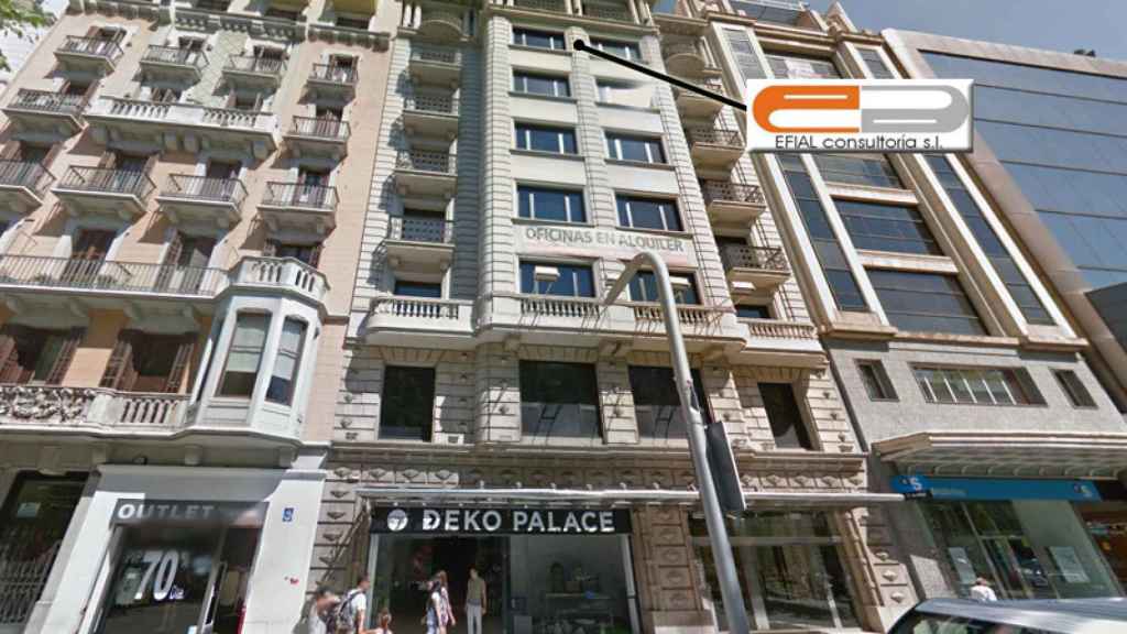 Sede de Efial Consultoría, en la avenida Diagonal de Barcelona.