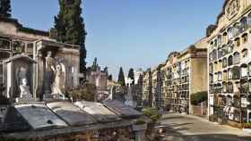 Imagen del cementerio de Les Corts, uno de los nueve que gestiona la empresa municipal en Barcelona / CG