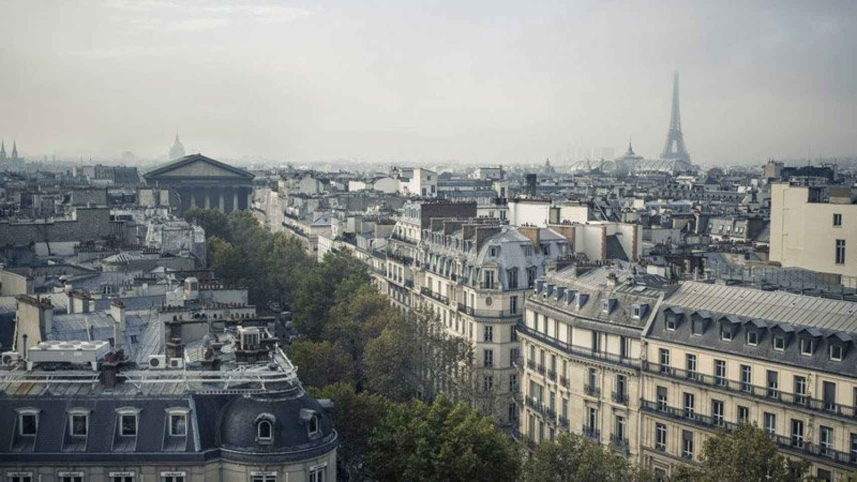 Vista de la ciudad de París