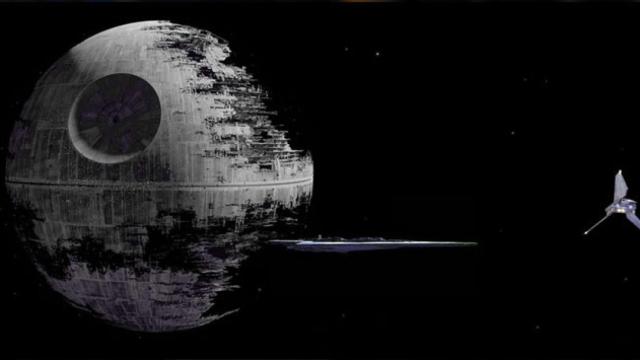 La Estrella de la Muerte, en plena construcción / CG