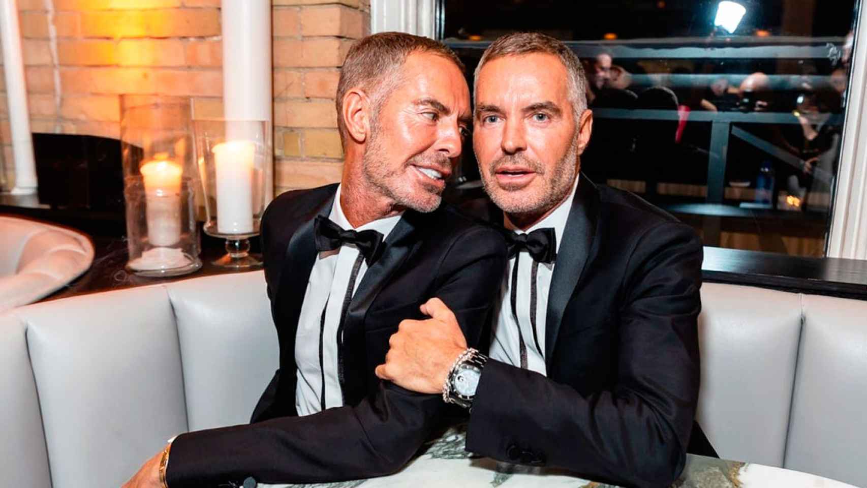 Los duenos de Dsquared2 se relajan en Barcelona