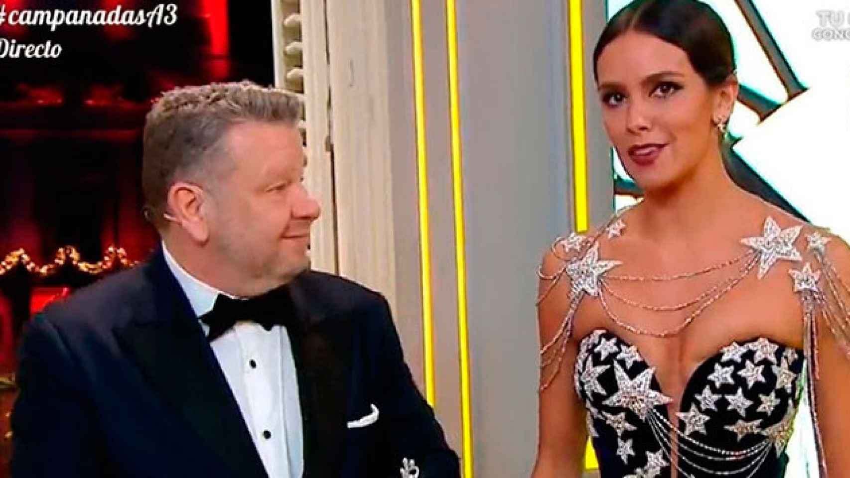 Chicote y Cristina Pedroche, durante la gala de Fin de Año / EUROPA PRESS