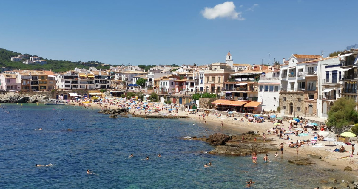 Playa de Calella de Palafrugell, una de las mejores de Girona y la Costa Brava /CD