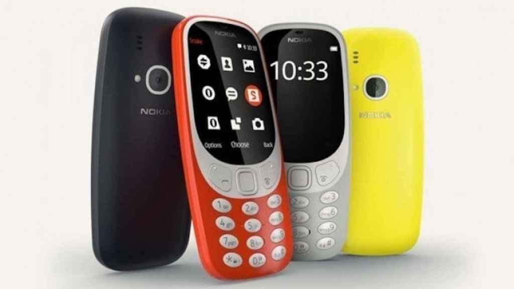 Una foto de archivo del nuevo Nokia 3310 4G