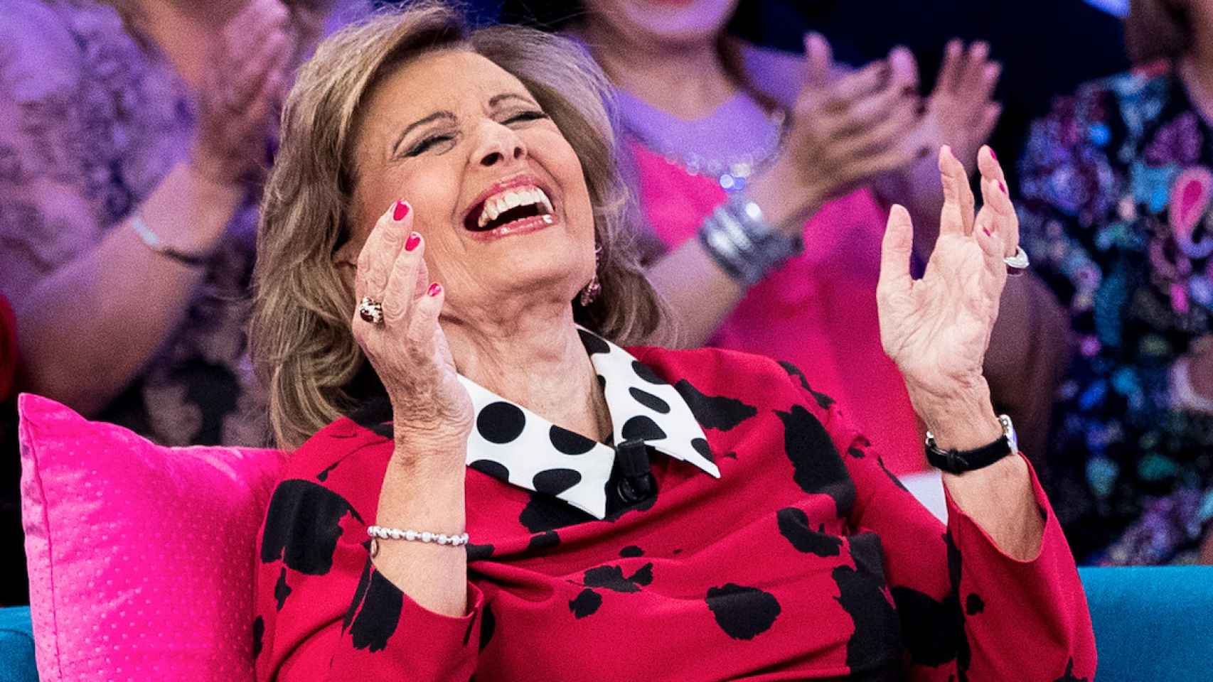 María Teresa Campos revoluciona las redes bailando a ritmo de Maluma / AGENCIAS