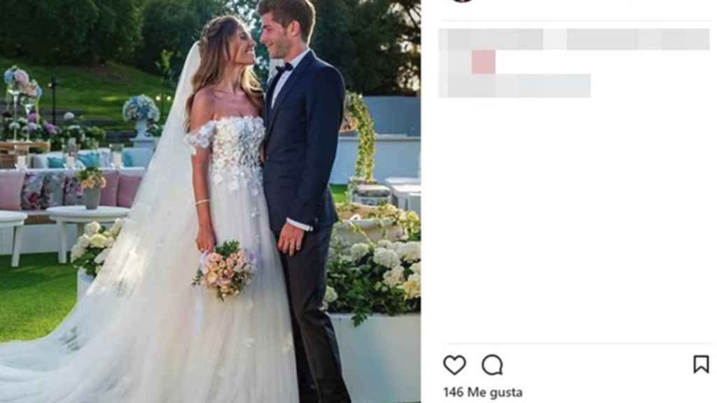 La boda de Sergi Roberto con Coral Simanovich en Israel