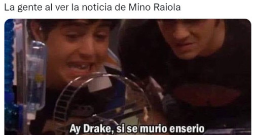 Meme sobre la muerte de Mino Raiola TWITTER