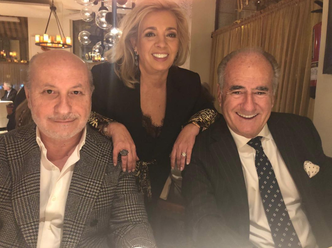 Carmen Borrego se va de cena con su marido y su cirujano plástico, Javier de Benito / INSTAGRAM