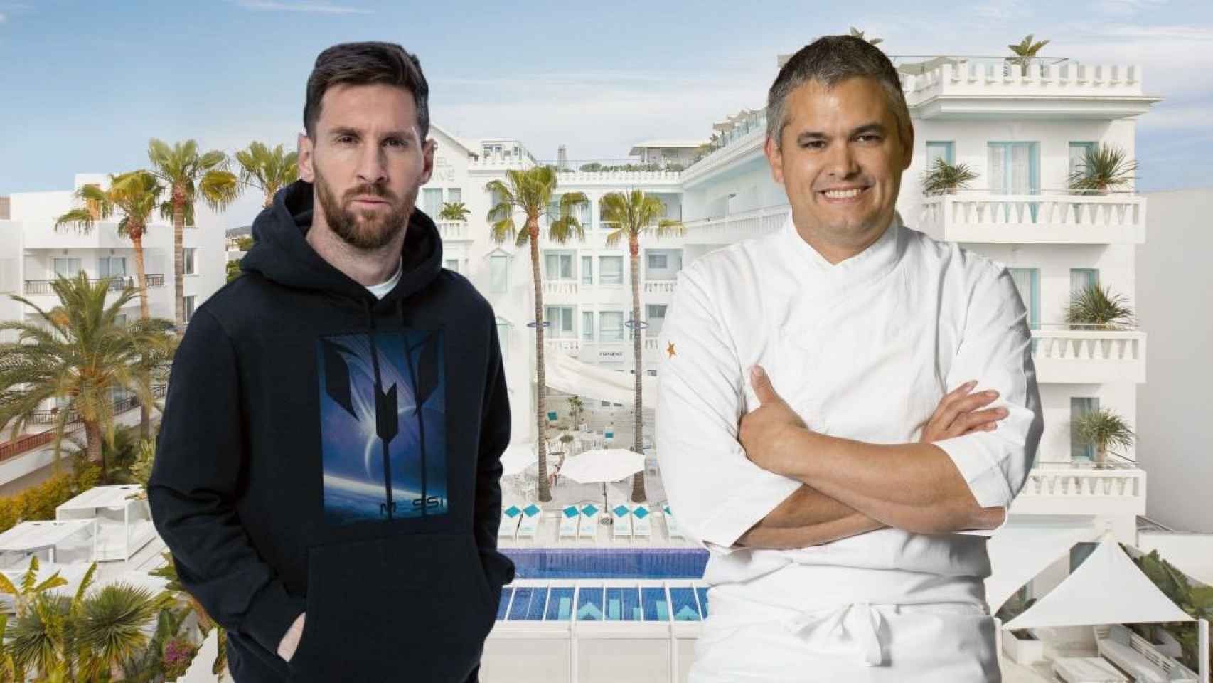 Nandu Jubany y Leo Messi formarán equipo en algunos de los hoteles del futbolista / HULE Y MANTEL