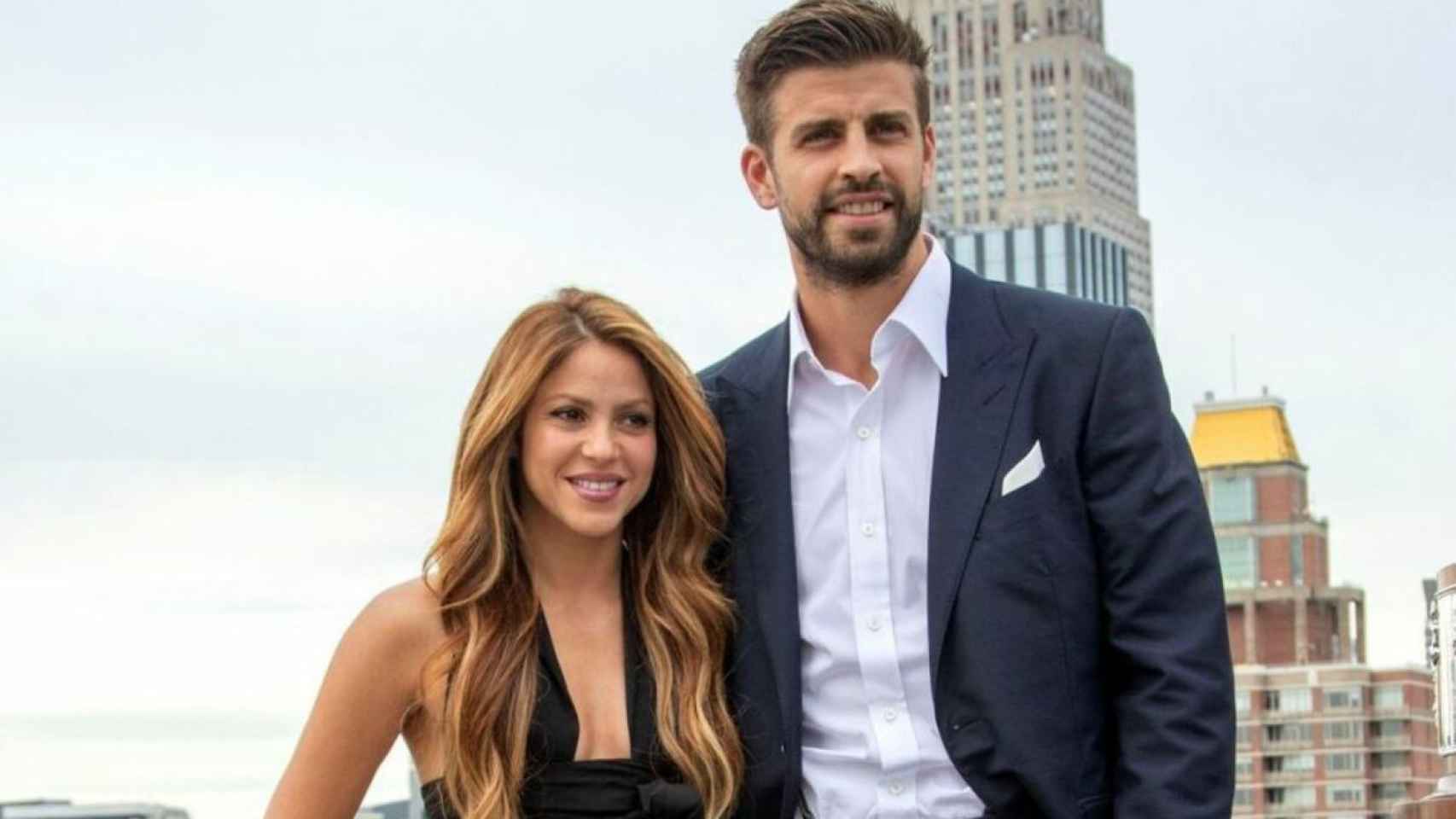 Shakira y Piqué en Nueva York