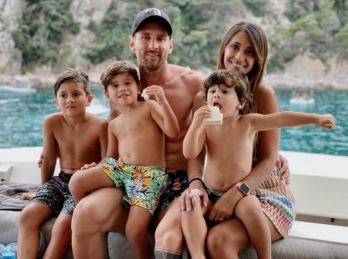 Antonella Roccuzzo familia