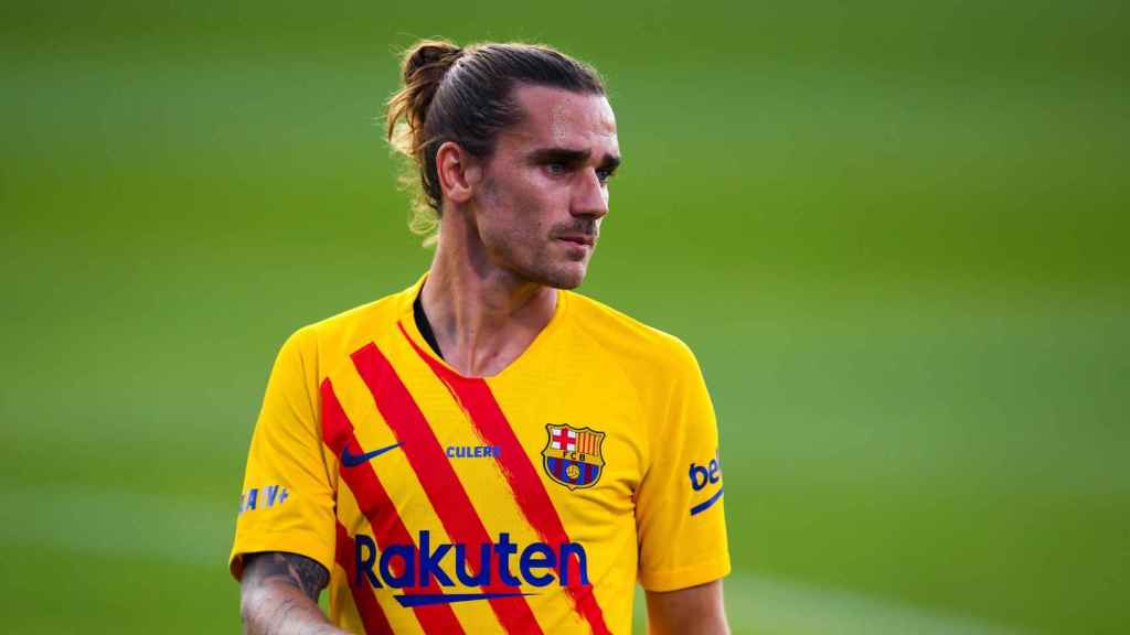 Antoine Griezmann en un partido con el Barça / EFE