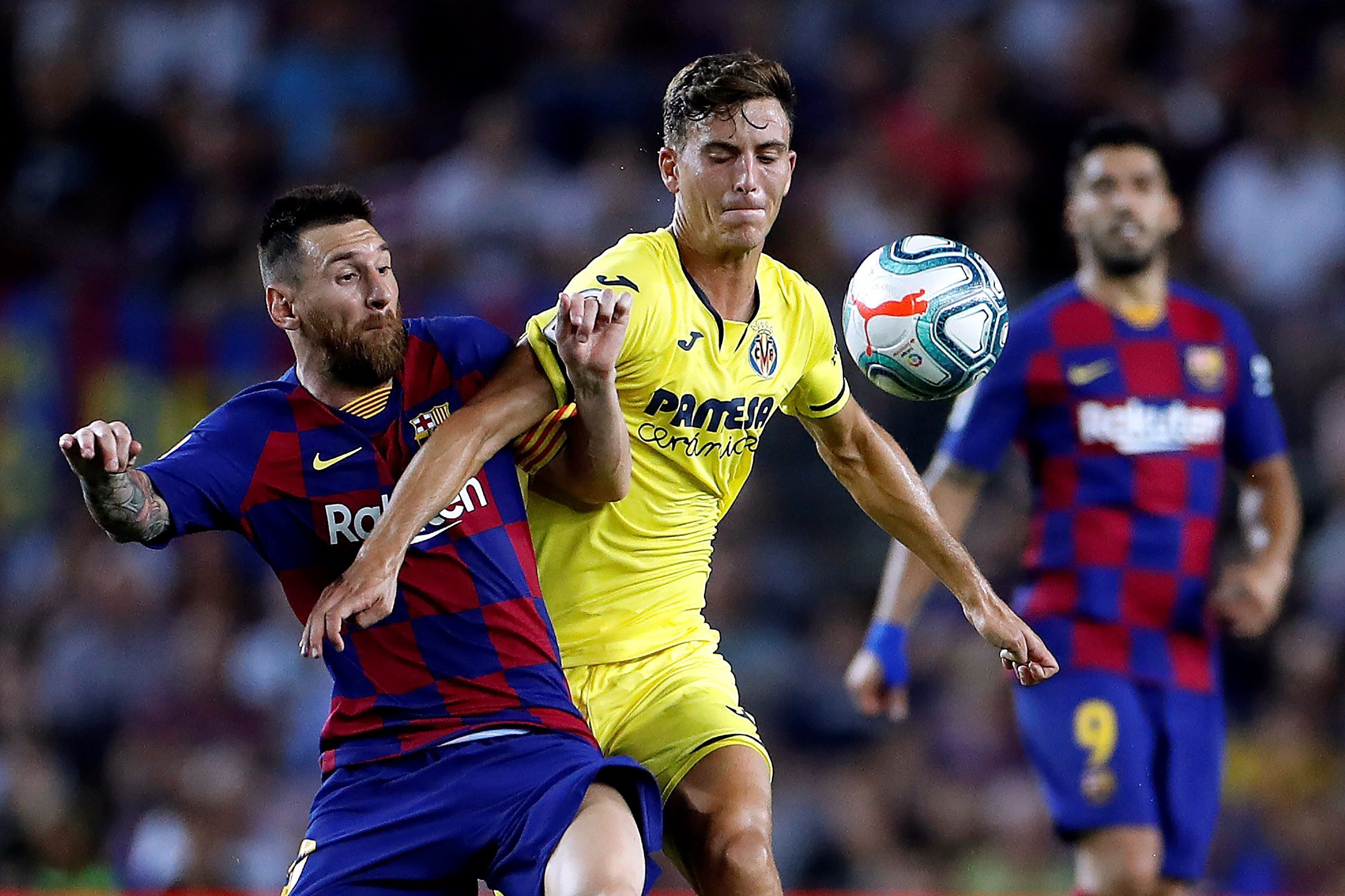 Una foto de Leo Messi durante el Barça - Villarreal / EFE