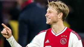 Frenkie de Jong en un partido con el Ajax / INSTAGRAM