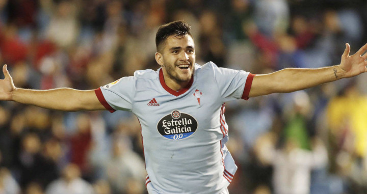 Una foto de Maxi Gómez celebrando un gol con el Celta de Vigo / EFE