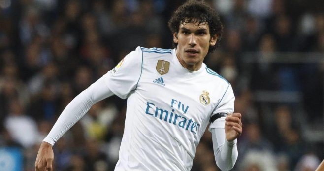 Jesús Vallejo durante un partido con el Real Madrid / EFE