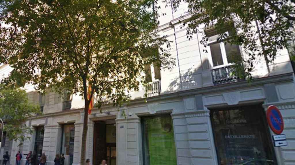 Escola Pia Nostra Senyora, 'Can Culapi', en la calle Diputación de Barcelona / GOOGLE MAPS