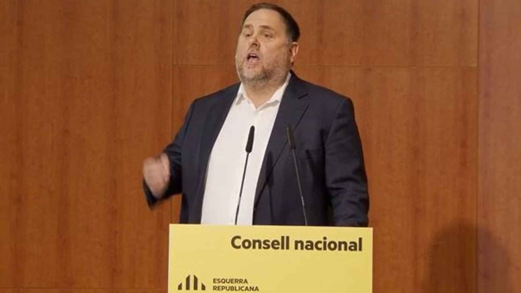 El presidente de ERC, Oriol Junqueras, ironiza sobre el 'caso Pegasus': Nos espían mucho, pero urnas no pillaron ni una / ERC