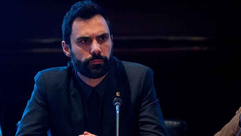 El presidente del Parlament, Roger Torrent, en una imagen de archivo / EFE