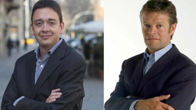 Ernest Folch (I) y Joan Vehils.