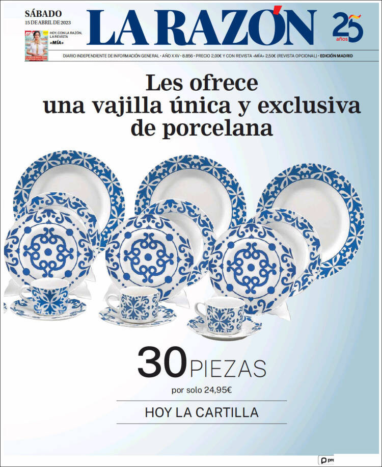 La Razón 15 de abril de 2023