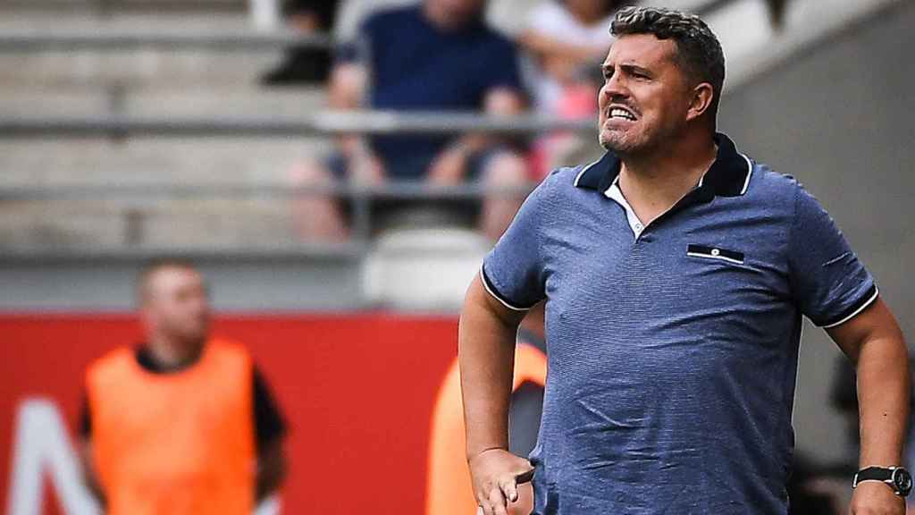 Óscar García Junyent en su etapa como técnico del Stade de Reims / EUROPA PRESS