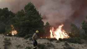 Incendio en Santa Coloma de Queralt / BOMBERS