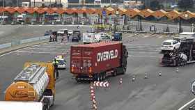 Paso fronterizo de La Jonquera, donde ha sido detenido el traficante / EP