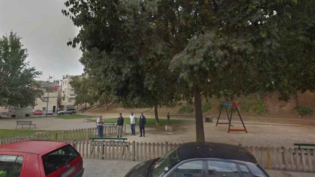 El parque La Maurina de Terrassa donde se produjo el apuñalamiento / GOOGLE MAPS