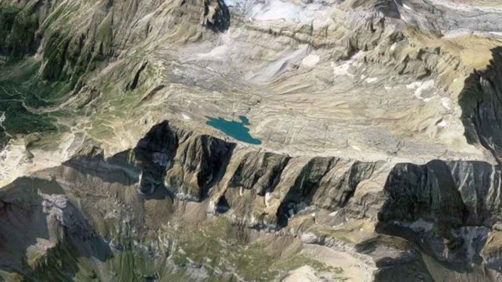 La parte francesa del Monte Perdido, en los Pirineos, donde ha fallecido un inspector de los Mossos d'Esquadra