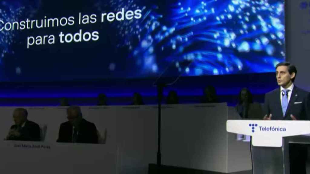 José María Álvarez-Pallete, presidente de Telefónica, que logra superar los 10.000 millones en ingresos trimestrales / CEDIDA