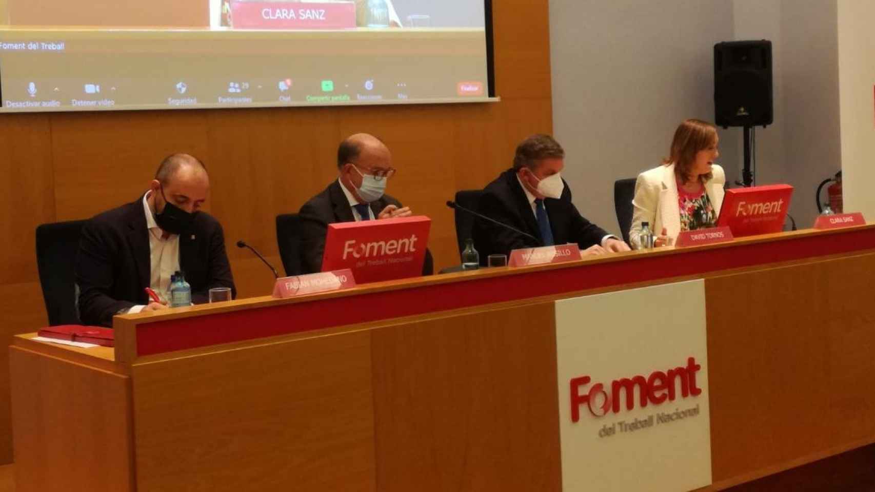 Jornada de debate sobre el proyecto de ley orgánica de formación profesional (FP) en la sede de Foment / CG