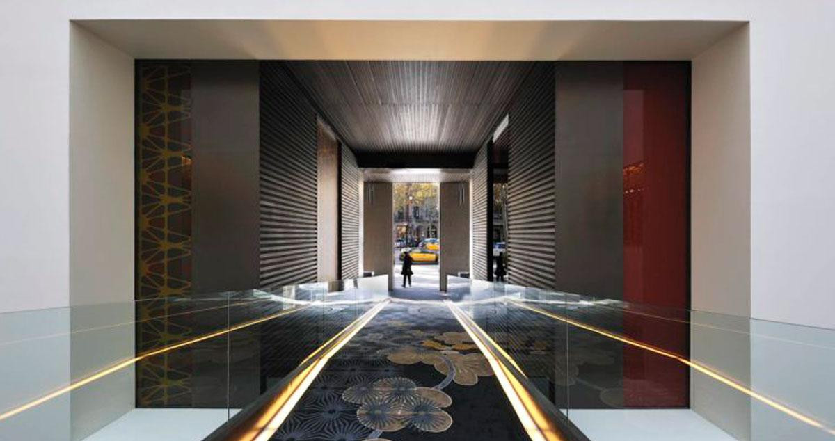 Entrada al Hotel Mandarin Oriental Barcelona, propiedad de Reig Capital Group / OAB