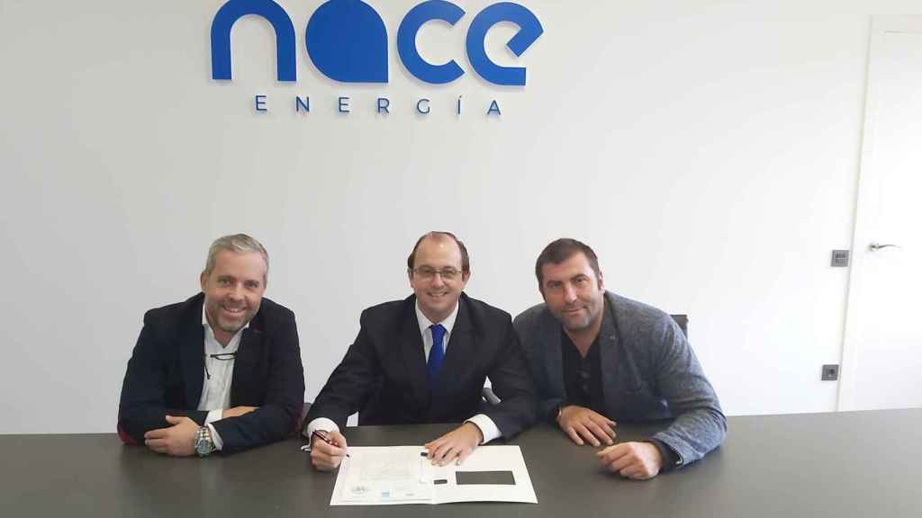 Pablo Abejas, Jaime Jaquotot y Álex Ortega / NACE ENERGÍA